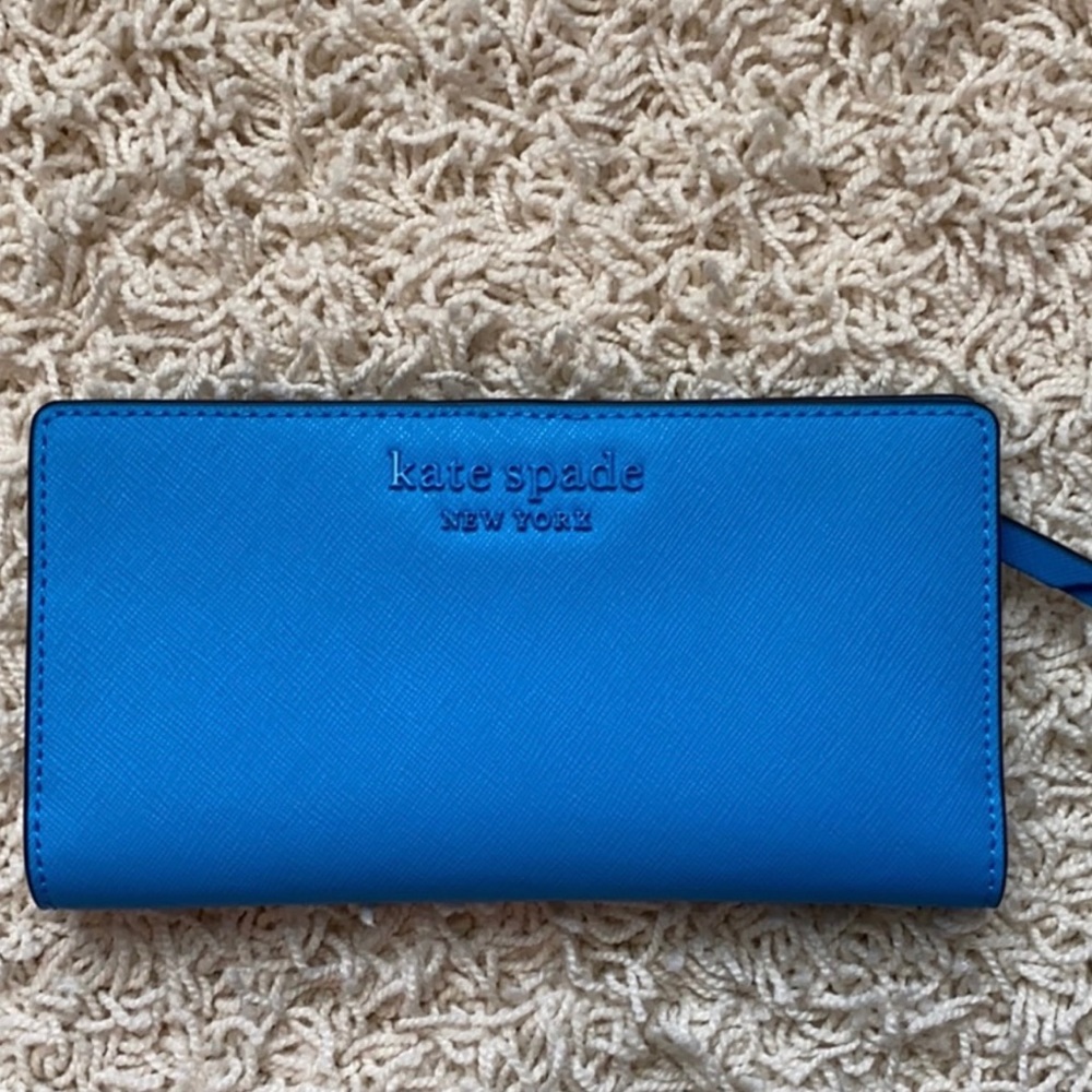 Blue Kate Spade Wallet